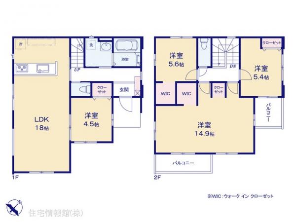 新築戸建 埼玉県ふじみ野市元福岡１丁目 東武東上線上福岡駅 3,499万円