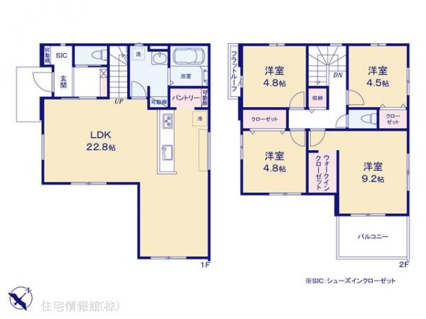 新築戸建 埼玉県ふじみ野市元福岡１丁目 東武東上線上福岡駅 3,699万円