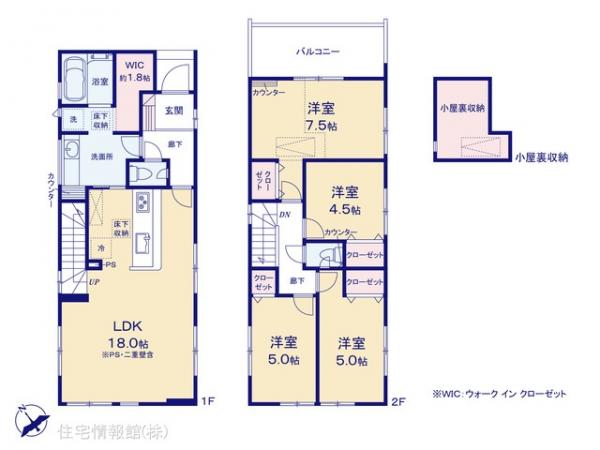 新築戸建 埼玉県志木市上宗岡１丁目11 東武東上線志木駅 3,980万円