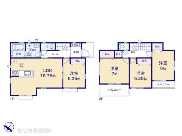 新築戸建 埼玉県桶川市大字上日出谷 JR高崎線桶川駅 2,590万円