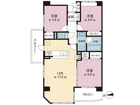 中古マンション 神奈川県厚木市旭町２丁目 小田急線本厚木駅 3,880万円