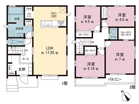 新築戸建 松戸市常盤平２丁目 京成松戸線常盤平駅 4,290万円