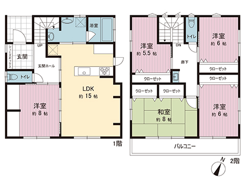 中古戸建 足柄上郡大井町上大井 JR御殿場線上大井駅 2,300万円