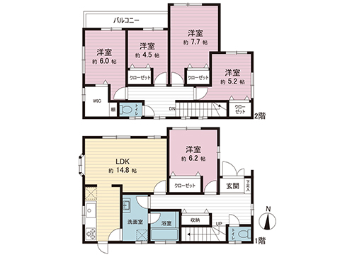 中古戸建 綾瀬市綾西４丁目 相鉄本線かしわ台駅 3,880万円