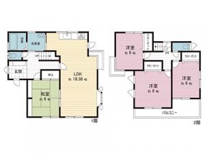 中古戸建 鹿沼市幸町１丁目1-11 JR日光線鹿沼駅 17490000