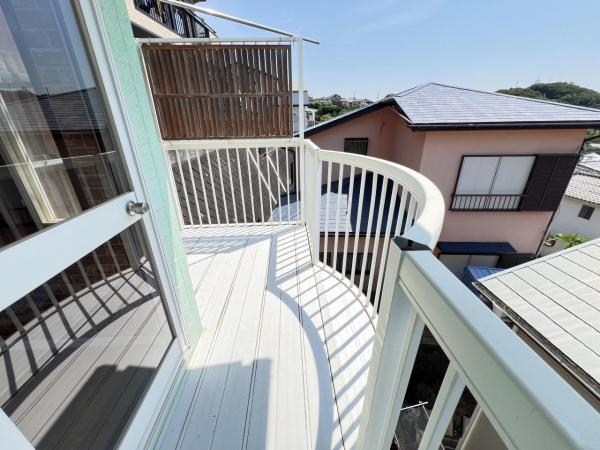横須賀市小原台 中古戸建 バルコニー