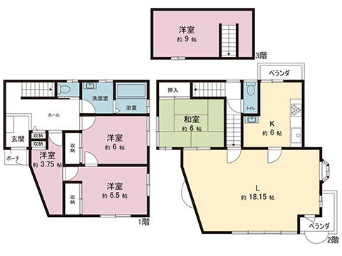 中古戸建 横須賀市小原台 京急本線浦賀駅 1,680万円