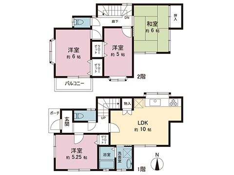 中古戸建 横須賀市平作６丁目 JR横須賀線衣笠駅 2,380万円