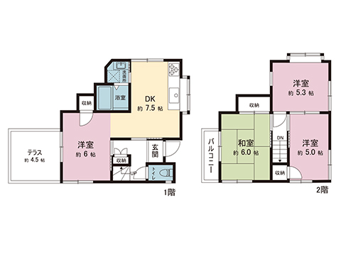 中古戸建 横須賀市船越町８丁目 京急本線京急田浦駅 1,280万円