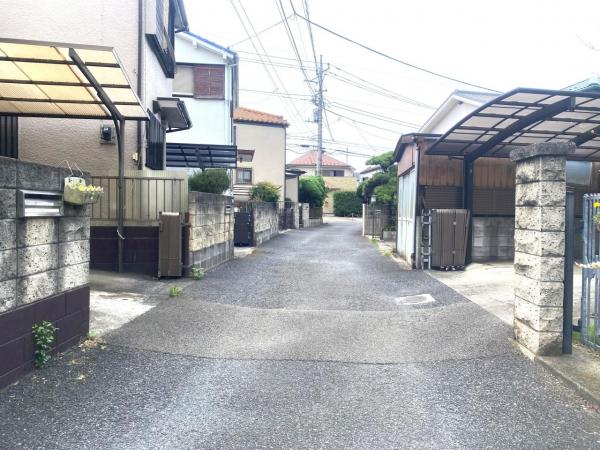 八王子市楢原町 土地 前面道路含む現地写真