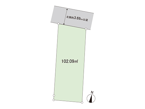土地 八王子市楢原町 JR中央線八王子駅 1,100万円