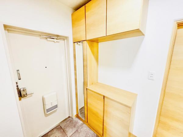 はるのみち公園前団地 玄関