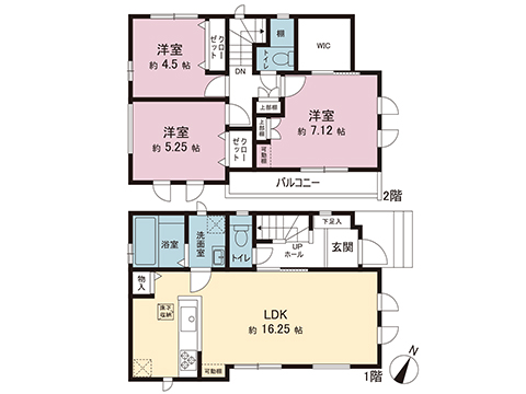 新築戸建 松戸市平賀 千代田常磐線北小金駅 3,390万円