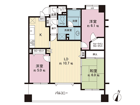中古マンション 日野市日野台１丁目 JR中央線日野駅 2,980万円