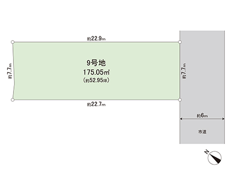 土地 町田市能ヶ谷７丁目 小田急線鶴川駅 3,180万円