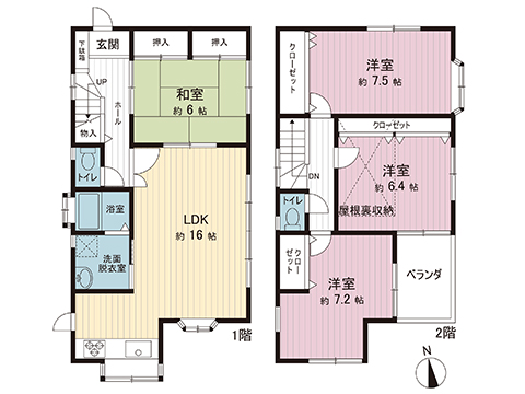中古戸建 横浜市泉区岡津町 相鉄いずみ野線弥生台駅 3,199万円