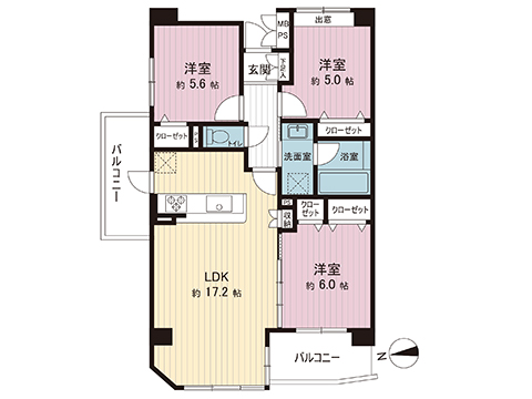 中古マンション 厚木市旭町２丁目 小田急線本厚木駅 3,880万円