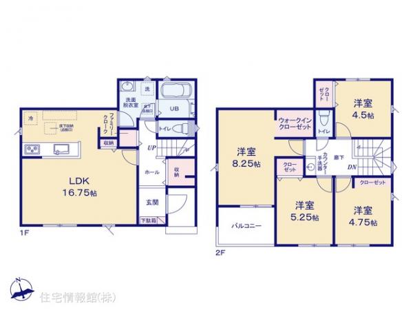 新築戸建 千葉県流山市松ケ丘５丁目690-8 千代田常磐線南柏駅 4,390万円