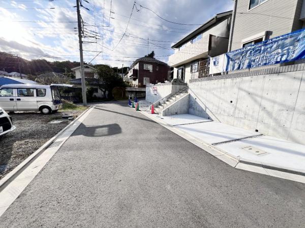 中山 前面道路含む現地写真