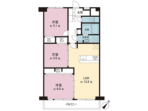 中古マンション 相模原市南区相模大野７丁目 小田急線相模大野駅 3,799万円