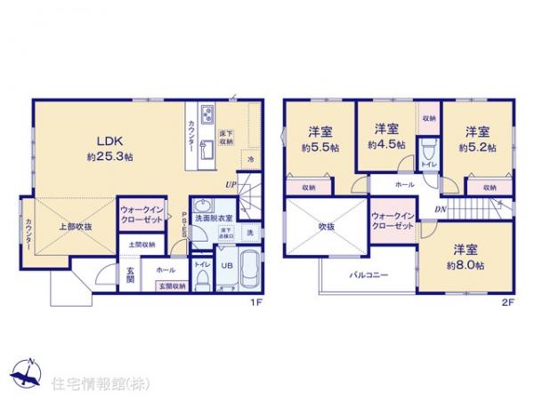 新築戸建 千葉県四街道市みそら４丁目4-3 JR総武本線物井駅 3,188万円