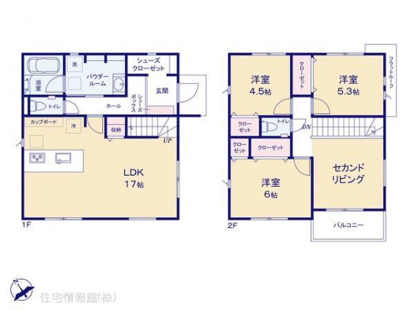 新築戸建 東京都町田市南大谷７丁目1241-3 小田急線玉川学園前駅 5,480万円
