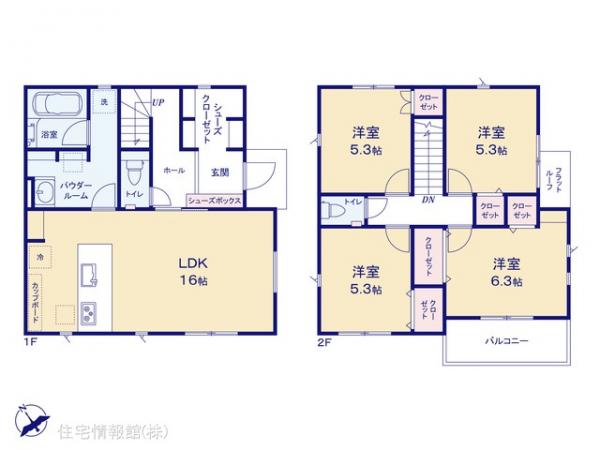新築戸建 東京都町田市南大谷７丁目1241-3 小田急線玉川学園前駅 5,480万円