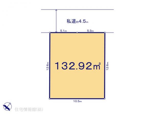 土地 神奈川県横浜市神奈川区三ツ沢上町157-6 横浜市営地下鉄ブルーライン三ツ沢上町駅 4,580万円