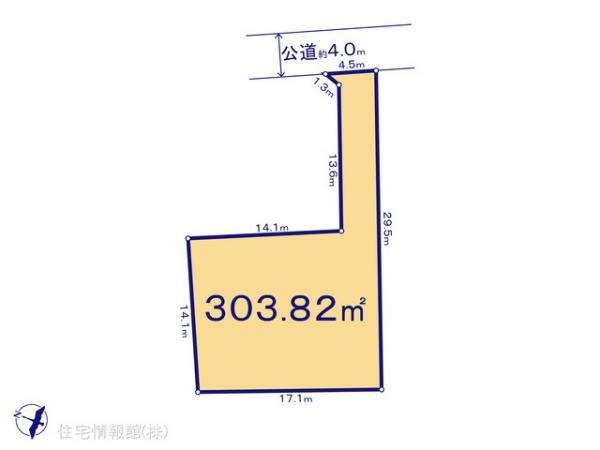 土地 埼玉県さいたま市南区太田窪４丁目1310-9 JR京浜東北線南浦和駅 7,900万円