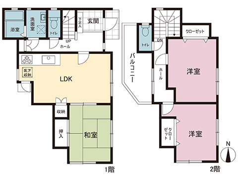中古戸建 小田原市栢山 小田急線栢山駅 1,450万円