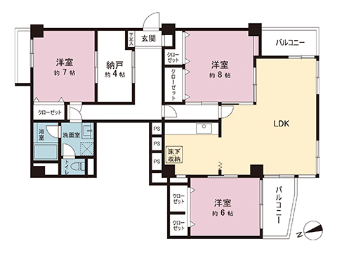 中古マンション 中郡大磯町大磯 JR東海道本線(東京〜熱海)大磯駅 2,280万円