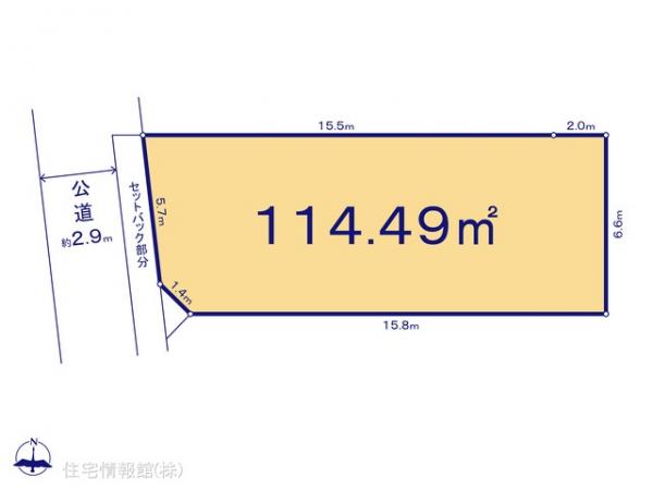 土地 神奈川県高座郡寒川町一之宮４丁目3-7 JR相模線寒川駅 2,180万円