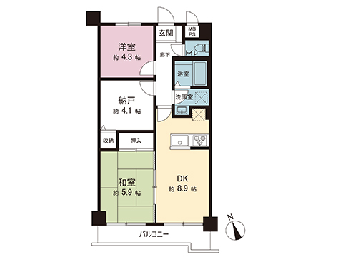 中古マンション 東京都練馬区錦１丁目 東武東上線上板橋駅 3,899万円