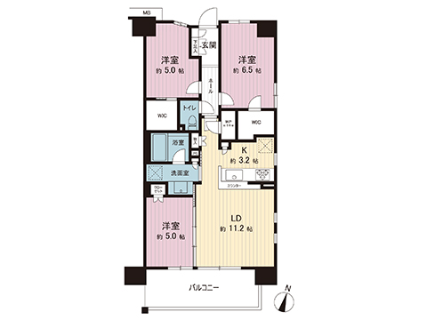中古マンション 大和市深見西２丁目 相鉄本線大和駅 3,898万円