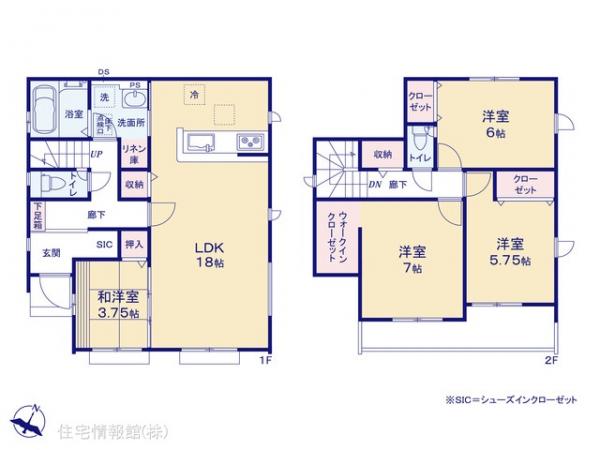 新築戸建 埼玉県比企郡川島町大字伊草 東武東上線川越駅 1,999万円