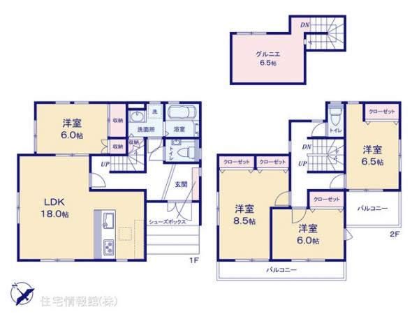 中古戸建 千葉県印西市東の原３丁目1-49 北総鉄道印西牧の原駅 4,280万円