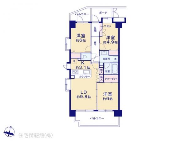 中古マンション 神奈川県藤沢市本藤沢１丁目 小田急江ノ島線藤沢本町駅 3,680万円