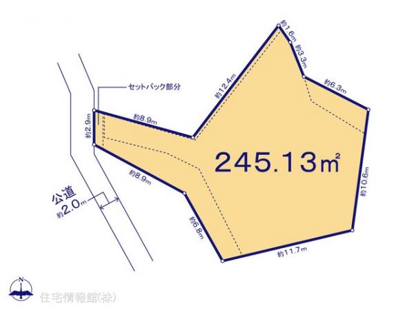 土地 神奈川県横浜市南区永田南２丁目1-16 京急本線弘明寺駅 2,999万円