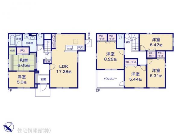 中古戸建 埼玉県川口市大字石神 埼玉高速鉄道新井宿駅 4,980万円