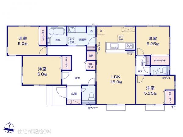 新築戸建 埼玉県さいたま市緑区大字下山口新田191-1 JR武蔵野線東浦和駅 4,398万円