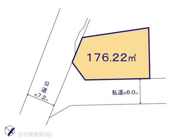 土地 千葉県船橋市大穴南２丁目647-7 京成松戸線滝不動駅 3,140万円