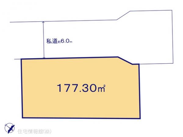 土地 千葉県船橋市大穴南２丁目647-7 京成松戸線滝不動駅 2,940万円