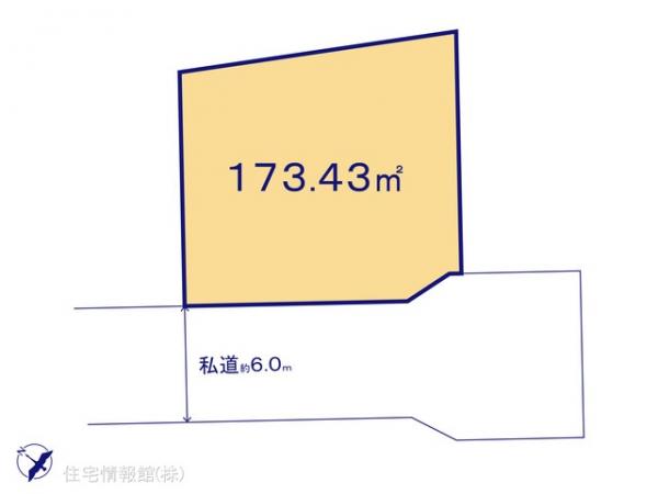 土地 千葉県船橋市大穴南２丁目647-7 京成松戸線滝不動駅 3,140万円