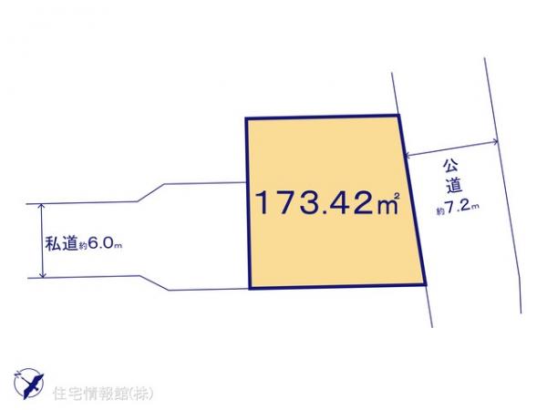 土地 千葉県船橋市大穴南２丁目647-7 京成松戸線滝不動駅 2,590万円
