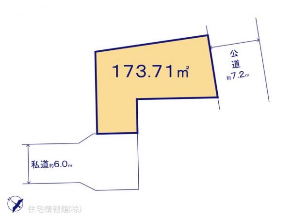 土地 千葉県船橋市大穴南２丁目647-7 京成松戸線滝不動駅 2,640万円
