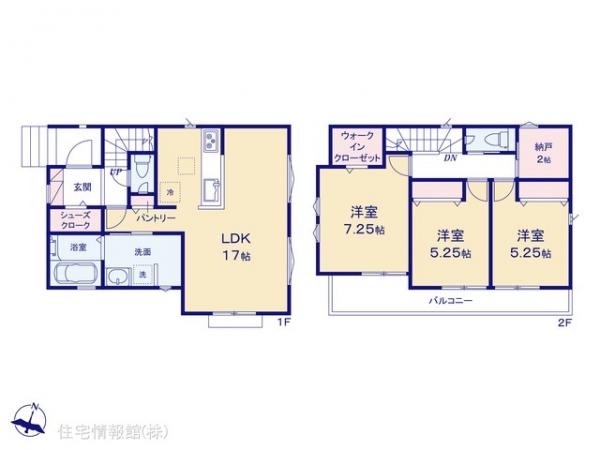 新築戸建 埼玉県さいたま市緑区原山３丁目 JR京浜東北線浦和駅 4,880万円
