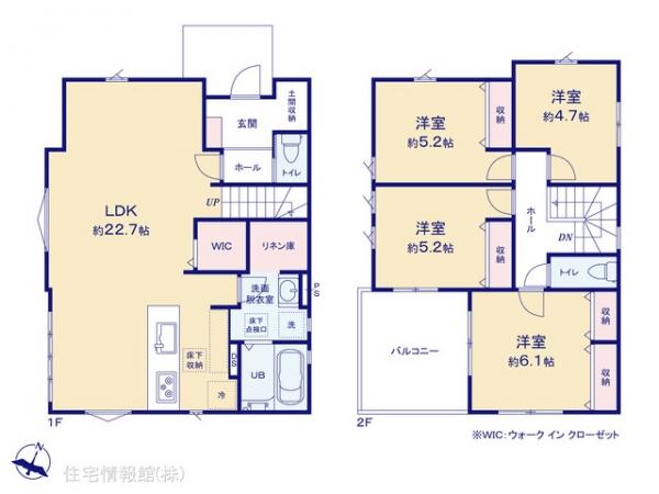 新築戸建 埼玉県鶴ヶ島市大字中新田 東武越生線一本松駅 3,299万円