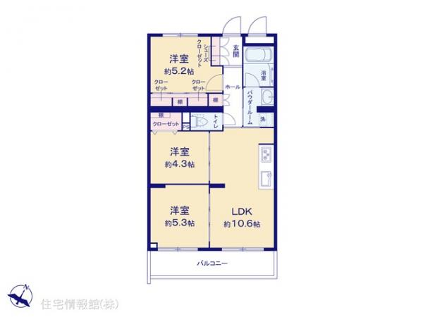 中古マンション 神奈川県川崎市高津区蟹ケ谷212-1 東急東横線日吉駅 2,380万円