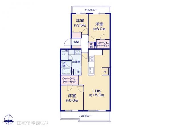 中古マンション 埼玉県さいたま市南区沼影２丁目12-3 JR埼京線武蔵浦和駅 2,880万円