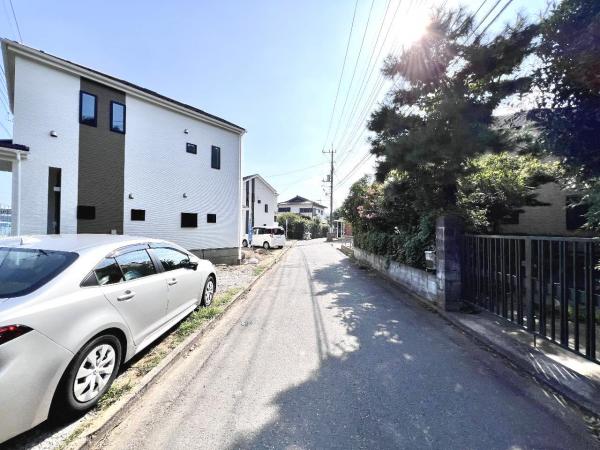立川市富士見町３丁目 戸建 前面道路含む現地写真
